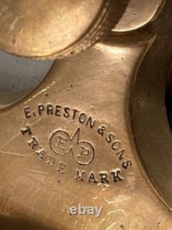 Early 1900's Edward Preston 1371 Smoothing Plane With Dovetailed Sole And 2 1/4