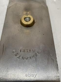 Early 1900's Edward Preston 1371 Smoothing Plane With Dovetailed Sole And 2 1/4