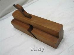 Early Baldwin Albany Woodworking Moulding Plane Wood Tool Quirked Ogee Molding