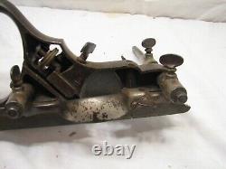 Early Siegley 1890 Patent Combination Plow Plane Wood Tool Carpenter Woodworking