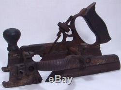 Early Stanley Combination Plow Plane + Stanley 46 50 113 Woodworking Tools