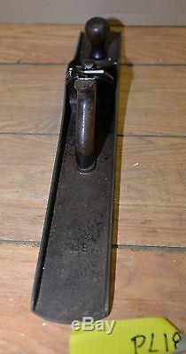Early Stanley No 8 C jointer plane antique 21 1/2 woodworking collectible tool