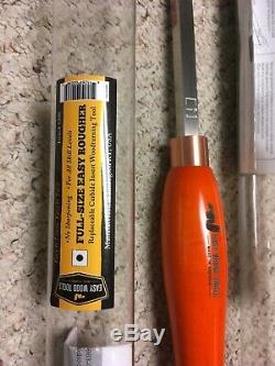 Easy Wood Tools Full Size Rougher and Mid Size Parting Tool Bundle Used
