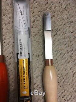 Easy Wood Tools Full Size Rougher and Mid Size Parting Tool Bundle Used