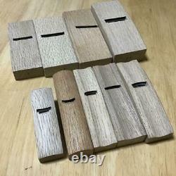 Echigo woodworking carpenter's tool mini plane mame kanna lot of 9 types set