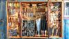 Epic Hand Tool Cabinet With Restored Antique Woodworking Tools