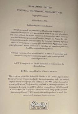 Essential Woodworking Hand Tools by Paul Sellers UK Hardcover with DJ Color Illust