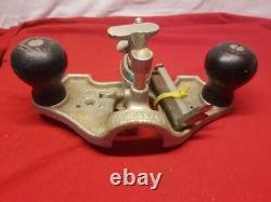 Exc Complete Stanley No. 71 Router Plane With Blades Tool Woodworking
