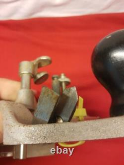 Exc Complete Stanley No. 71 Router Plane With Blades Tool Woodworking