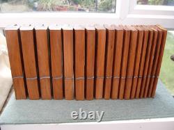 Excellent Half set of 18 Hollow & Round Moulding Planes, by Griffiths, Norwich