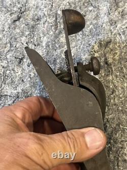 Excelsior Low Angle Block Plane Early Antique Tool Unique Woodworking Adj Throat