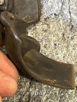 Excelsior Low Angle Block Plane Early Antique Tool Unique Woodworking Adj Throat