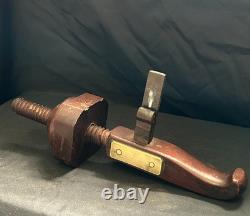 Exceptional Early Coach or Carriage Maker Router Plane J Evans Very well made