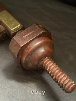 Exceptional Early Coach or Carriage Maker Router Plane J Evans Very well made
