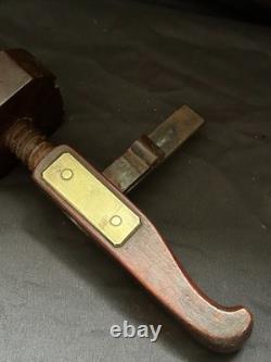 Exceptional Early Coach or Carriage Maker Router Plane J Evans Very well made