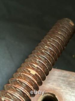 Exceptional Early Coach or Carriage Maker Router Plane J Evans Very well made