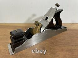 Exquisite Norris 14-1/2 No. 1 Panel Plane Woodwork Tool, Custom Fitted Box