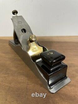 Exquisite Norris 14-1/2 No. 1 Panel Plane Woodwork Tool, Custom Fitted Box