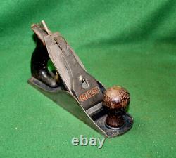 FINE Stanley SW Bailey No4C Type15 Ca. 1931-32 Smooth Woodworking Plane Inv#JB07