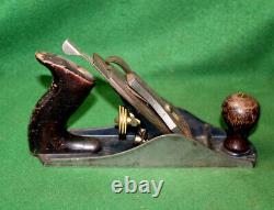 FINE Stanley SW Bailey No4C Type15 Ca. 1931-32 Smooth Woodworking Plane Inv#JB07