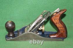 FINE USER Stanley No 4 Type 20 Ca 1962-67 Smooth Woodworking Plane USA Inv#RG04