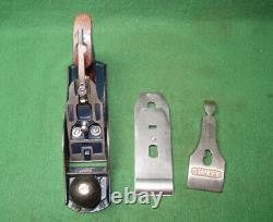 FINE USER Stanley No 4 Type 20 Ca 1962-67 Smooth Woodworking Plane USA Inv#RG04