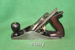 FINE Vintage Stanley No 4 Type 13 Ca. 1925-28 Smooth Woodworking Plane Inv#HC144