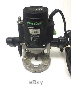 Festool OF 2000 E/1 Heavy Duty Midsize Woodworking Plunge Router with Bit