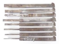 Fine Buck of London Screw Stem Plough, with Full Set of 8 Sorby Irons Fine Buck of London Screw Stem Plough, with Full Set of 8 Sorby Irons