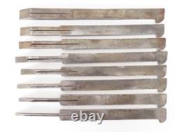 Fine Buck of London Screw Stem Plough, with Full Set of 8 Sorby Irons Fine Buck of London Screw Stem Plough, with Full Set of 8 Sorby Irons