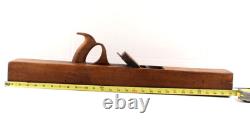 Fine Massive 19th Century 28 Hills & Richards Woodworking Jointer Plane #RD08