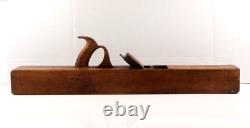 Fine Massive 19th Century 28 Hills & Richards Woodworking Jointer Plane #RD08