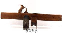 Fine Massive 19th Century 28 Hills & Richards Woodworking Jointer Plane #RD08