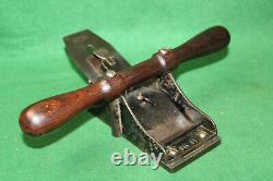 Fine & Scarce 19th Century Stanley No 11 Belt Makers Woodworking Plane Inv#NY75