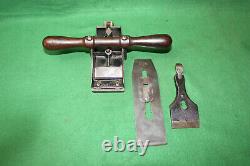 Fine & Scarce 19th Century Stanley No 11 Belt Makers Woodworking Plane Inv#NY75