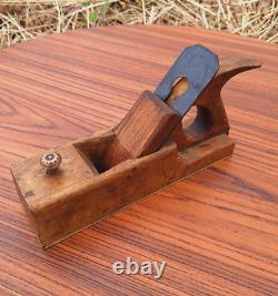 Fine User 19th Century Marked Smooth Woodworking Plane Antique 1800s