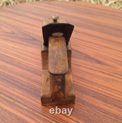 Fine User 19th Century Marked Smooth Woodworking Plane Antique 1800s