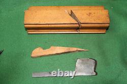 Fine User W. P. Hart 2 Complex Woodworking Moulding Plane Inv#MI04