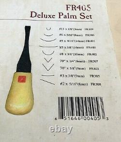 Flexcut Carving Tools 9pc. Deluxe Palm Set FR405