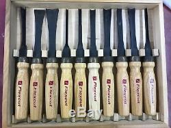 Flexcut Carving Tools, Mallet-Carving Chisels and Gouges, Deluxe Set MC100