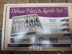Flexcut Deluxe Palm Tool And Knife Set