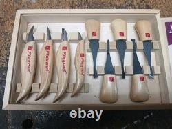 Flexcut Deluxe Palm Tool And Knife Set