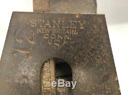 Four (4) Vintage Bailey Stanley No 6, 5, 4 and 6 Plane Woodworking