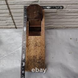 Fukusaburo Japanese Kanna Hand Plane Marked Blade Wooden Body