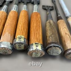 Generic Chisel Set 35pc Woodworking Tools with Wooden Handles Blades