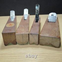 Generic Special Plane 4 pc Woodworking Tools Hand Planes Vintage Used