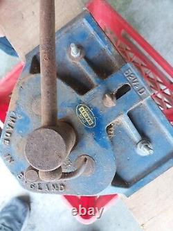 Genuine Record Woodworking Vise 52 1/2 D Made In England Tool