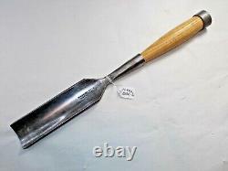 Gouge, CHARLES BUCK Vintage 1-5/8 Wide Woodworkers Gouge, Nice Handle, USA