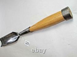 Gouge, CHARLES BUCK Vintage 1-5/8 Wide Woodworkers Gouge, Nice Handle, USA