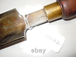 Gouge, Woodworkers 1-7/8 Wide BUCK BROS. Vintage Outside Bevel Gouge, USA